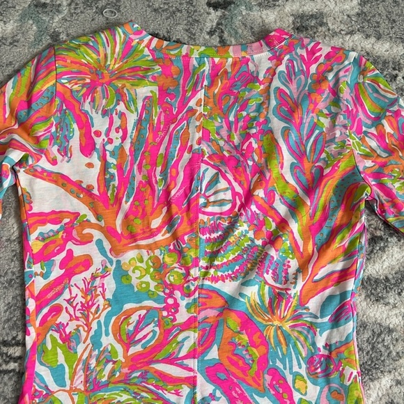 Lilly Pulitzer Christie Scuba V-Neck Dress - Picture 10 of 10